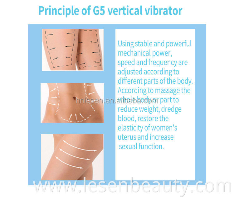 2021 uso en el hogar G5 Body Slimming Massager / G5 Vibrating Cuerpo Massager Slimming Machine